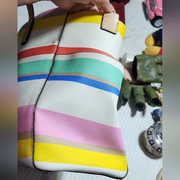 KATE SPADE EUC XXL MULTICOLOR DIAPER BAG PURSE TOTE - Picture 6 of 8